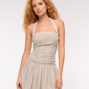 Abercrombie & Fitch Emerson Drop Waist Dress